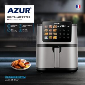 سرخکن 8 لیتر آزور مدل Az -416 استیل