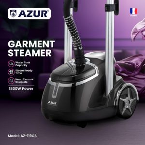 اتو ایستاده مشکی آزور مدل AZ-119