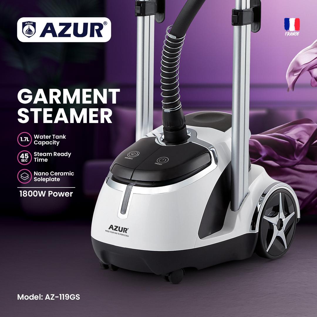 اتو ایستاده سفید آزور مدل AZ-119