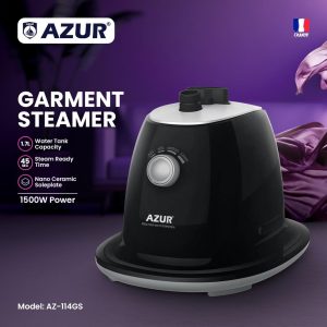 اتو ایستاده مشکی آزور مدل AZ-114