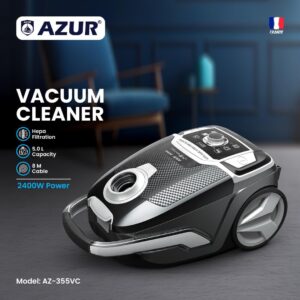 جاروبرقی مشکی آزور مدل AZ-355