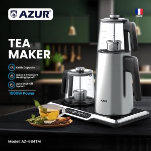 چایی ساز دوقوری آزور مدل AZ-684