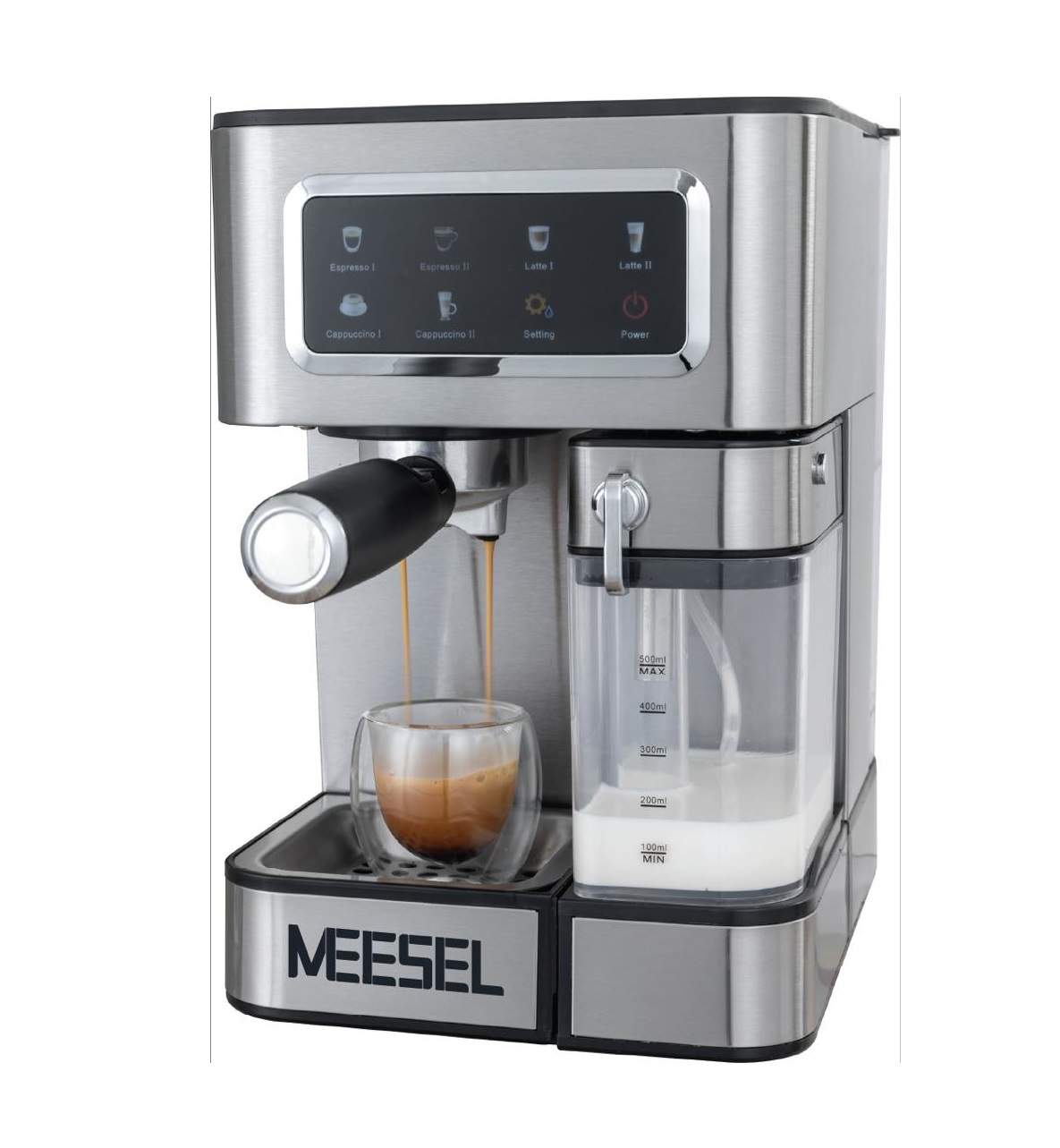 اسپرسو مخزن شیردار میزل مدل Me-222eco