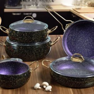 سرویس 10 پارچه PMT مدل آنتیک(طوسی)