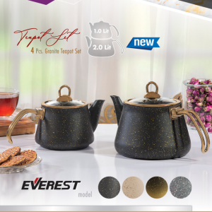 کتری و قوری  اویزپلاس مدل اورست مشکی