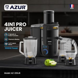 آبمیوه گیری 4 کاره جدید آزور مدل 226