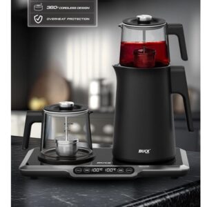 چایی ساز دو قوری باک مدل Bk-1208