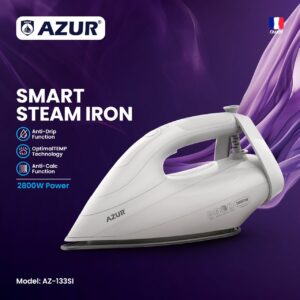 اتو بخار هوشمند آزور مدل AZ-133 (سفید)