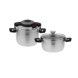 زودپز  4و6 لیتری تکنو دوقلو طوسی