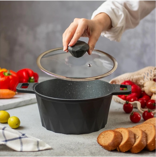 قابلمه 32 تکنو مدل دایموند مشکی