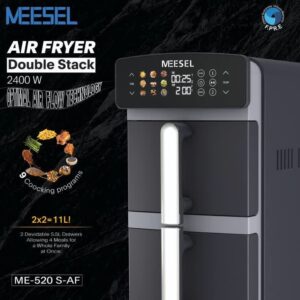 سرخکن دابل استک 11 لیتری میزل مدل ME-520s