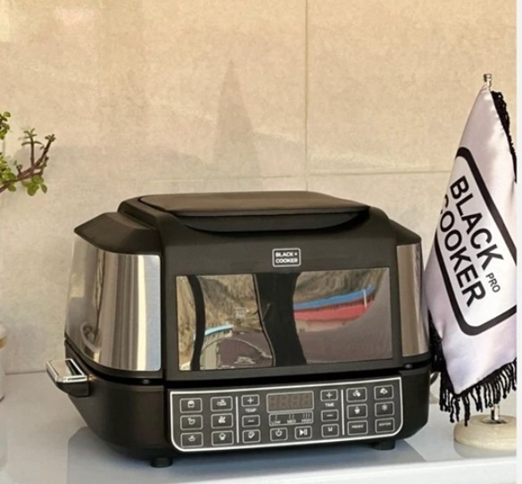 سرخکن گریل دار بلک کوکر مدل BC_08