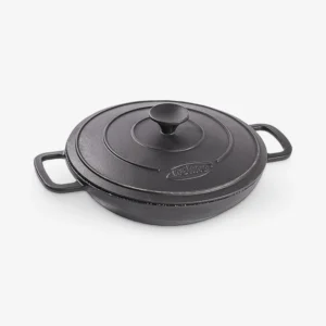 تابه چدن 28 نالینو مدل فلتی مشکی
